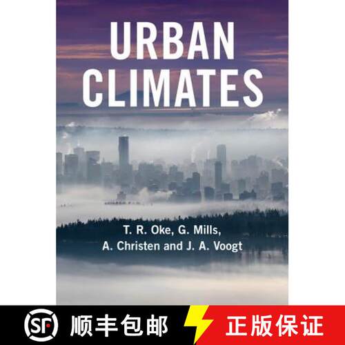 【3-4周达】Urban Climates [9781107429536]