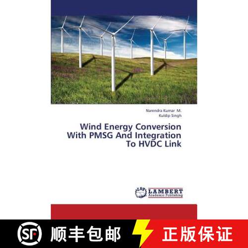 【3-4周达】Wind Energy Conversion with Pmsg and Integration to Hvdc Link [9783659435058]
