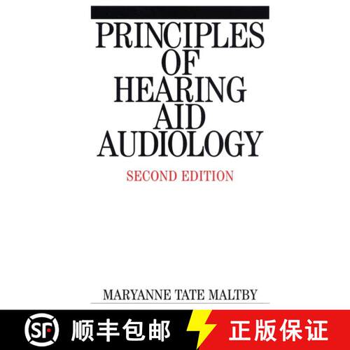 【3-4周达】Principles Of Hearing Aid Audiology 2E [Wiley公共健康] [9781861562579]