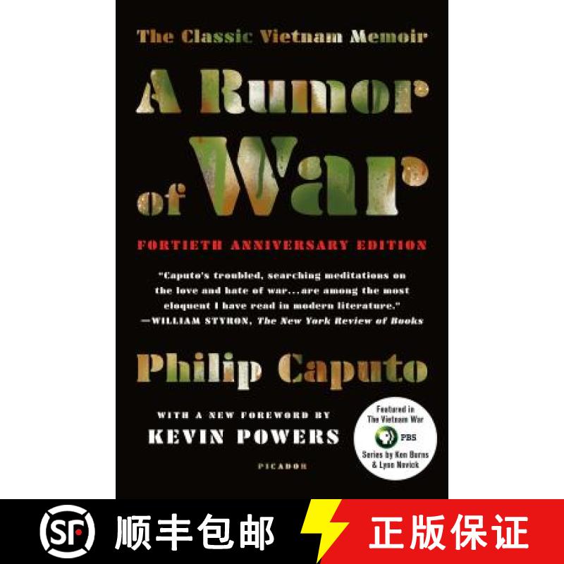 【4周达】A Rumor of War: The Classic Vietnam Memoir[9781250117120]
