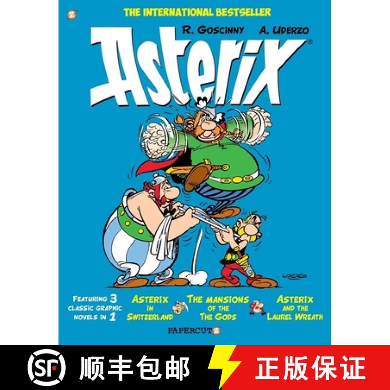 预订 Asterix Omnibus Vol. 6: Collecting Asterix in Switzerland, the Mansions of the Gods, and Asterix... [9781545807033]