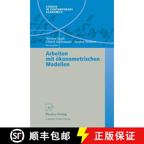 【3-4周达】Arbeiten Mit OEkonometrischen Modellen [9783790801545]