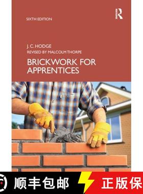 【3-4周达】BRICKWORK FOR APPRENTICES 6E [9780367624347]