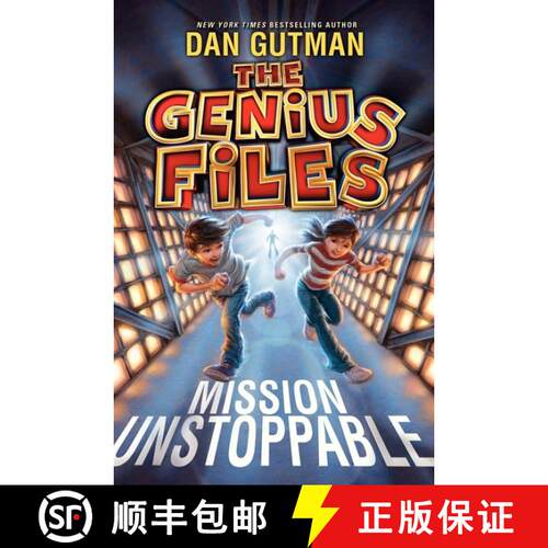 【3-4周达】精装 The Genius Files: Mission Unstoppable [9780061827648]