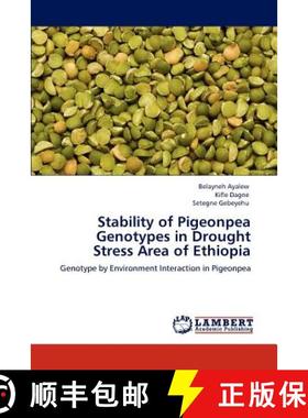 预订 Stability of Pigeonpea Genotypes in Drought Stress Area of Ethiopia [9783846519981]