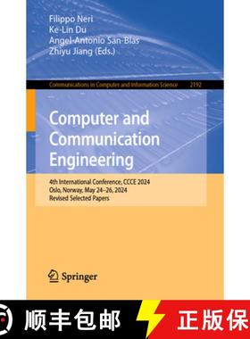 【3-4周达】Computer and Communication Engineering: 4th International Conference, CCCE 2024, Oslo, Nor... [9783031710780]