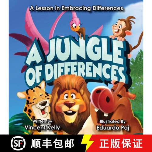 【3-4周达】A Jungle of Differences: A Lesson in Embracing Differences [9781735950495]