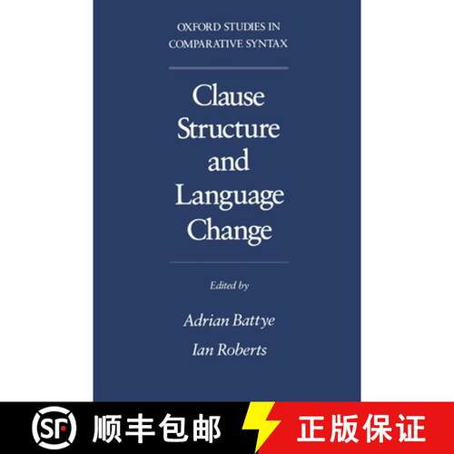 【3-4周达】Clause Structure and Language Change Oscs [9780195086331]