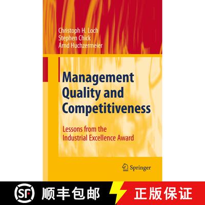【3-4周达】Management Quality and Competitiveness : Lessons from the Industrial Excellence Award [9783642098062]
