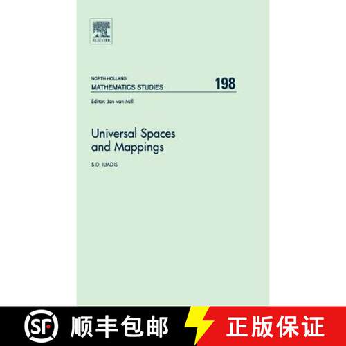 【3-4周达】精装 Universal Spaces and Mappings: Volume 198 [9780444515865]