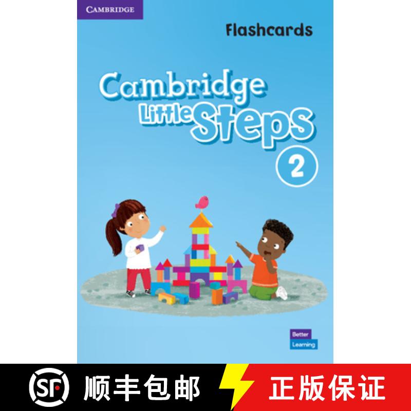 【3-4周达】Cambridge Little Steps Level 2 Flashcards [9781108736725]