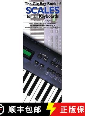 预订 The Gig Bag Book of Scales for All Keyboards [9780825616617]