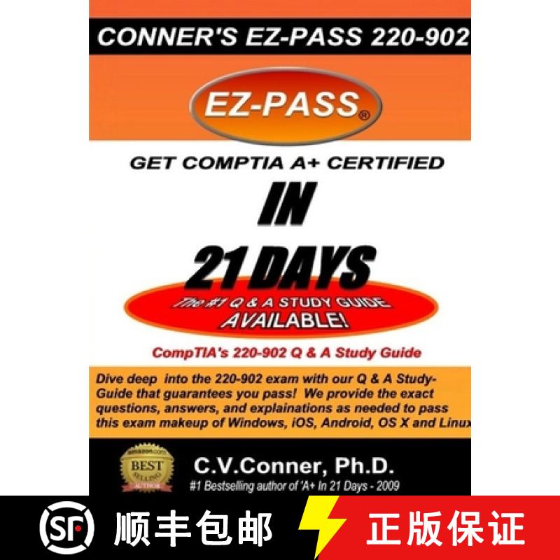 【3-4周达】Comptia A+ in 21 Days: The 220-902 Studyguide [9781365293689]