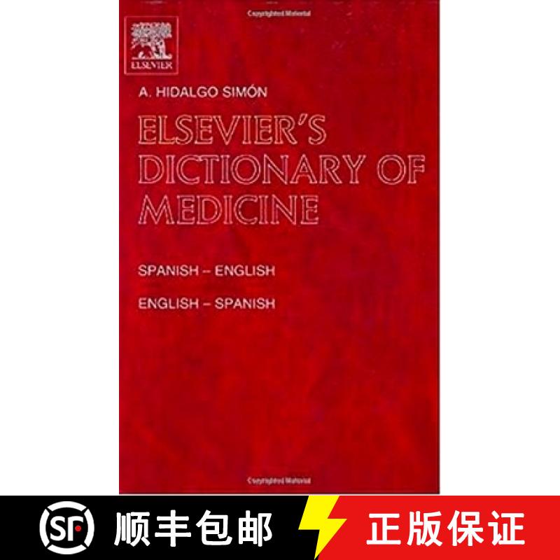 【3-4周达】Elsevier's Dictionary of Medicine: Spanish-English and English-SpanishAbout 28,000 terms [9780444507341]