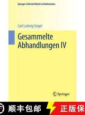 【3-4周达】Gesammelte Abhandlungen IV (1st ed. 2016, Reprint 2015 of the 1966 Edition) [9783662489451]