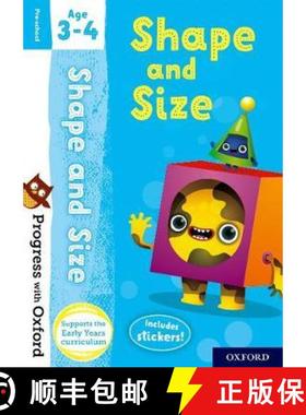 Progress with Oxford: Shape and Size Age 3-4 [9780192765512]