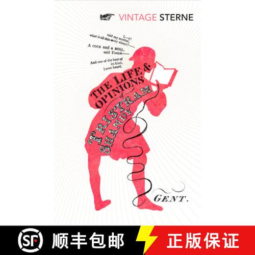 【3-4周达】The Life and Opinions of Tristram Shandy, Gentleman [9780099519157]