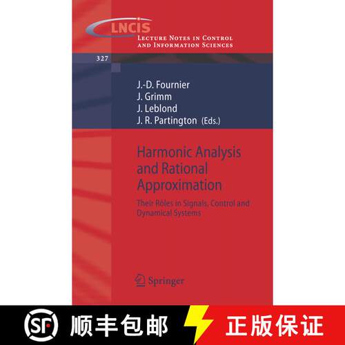 【3-4周达】Harmonic Analysis and Rational Approximation : Their Rôles in Signals, Control and Dynami... [9783540309222]