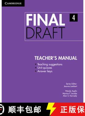 【3-4周达】Final Draft Level 4 Teacher's Manual: - Final Draft Level 4 Teacher's Manual [9781107495593]