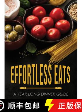 【3-4周达】Effortless Eats [9798330688555]