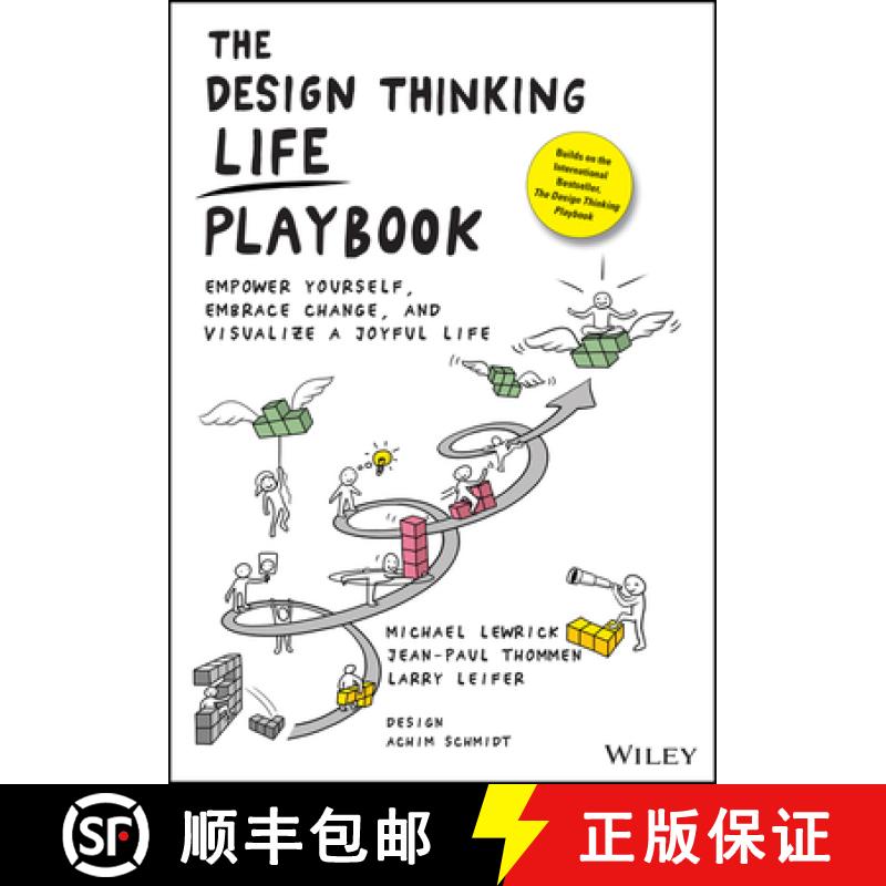【3-4周达】The Design Thinking Life Playbook: Empower Yourself, Embrace Change, And Visualize A Joyfu... [9781119682240]