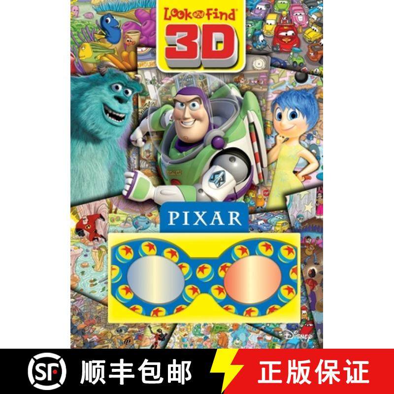 预订 Pixar: Look and Find 3D [9798384600152]