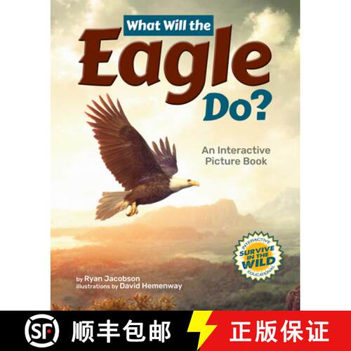 【3-4周达】精装 What Will the Eagle Do? : An Interactive Picture Book [9781960084323]