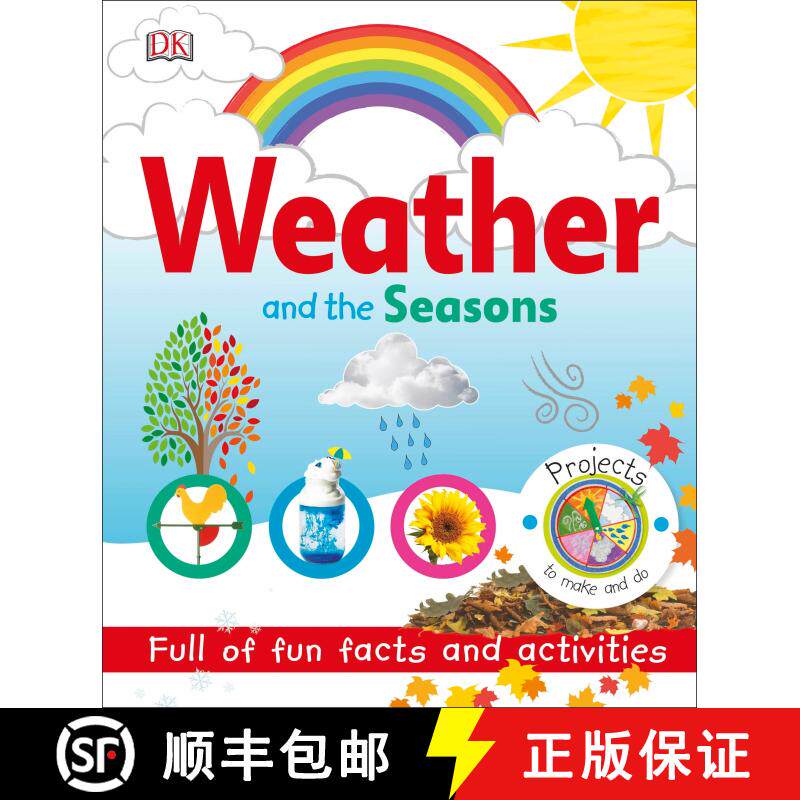 【3-4周达】精装 Weather and the Seasons [9781465466495]图片