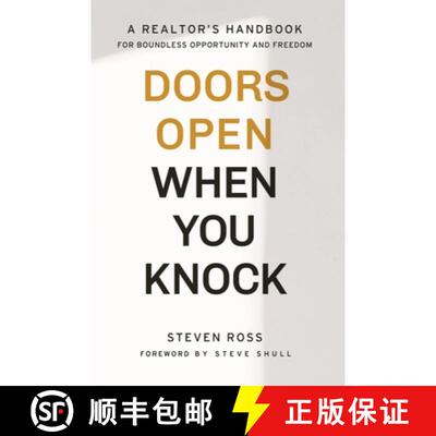 【3-4周达】Doors Open When You Knock: A Realtor's Handbook for Boundless Opportunity and Freedom [9781953655066]
