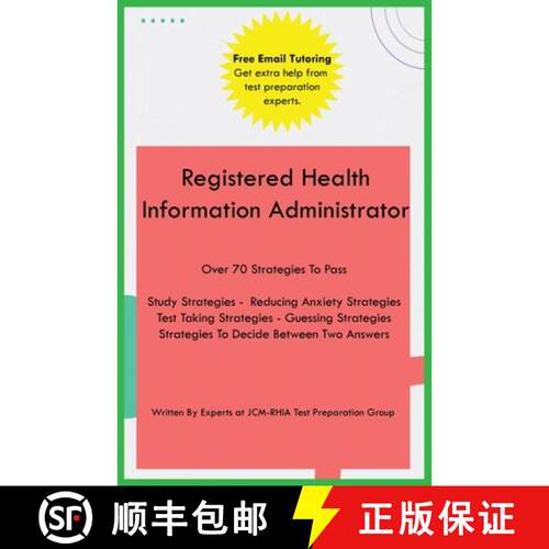 【3-4周达】Registered Health Information Administrator [9798869266057]