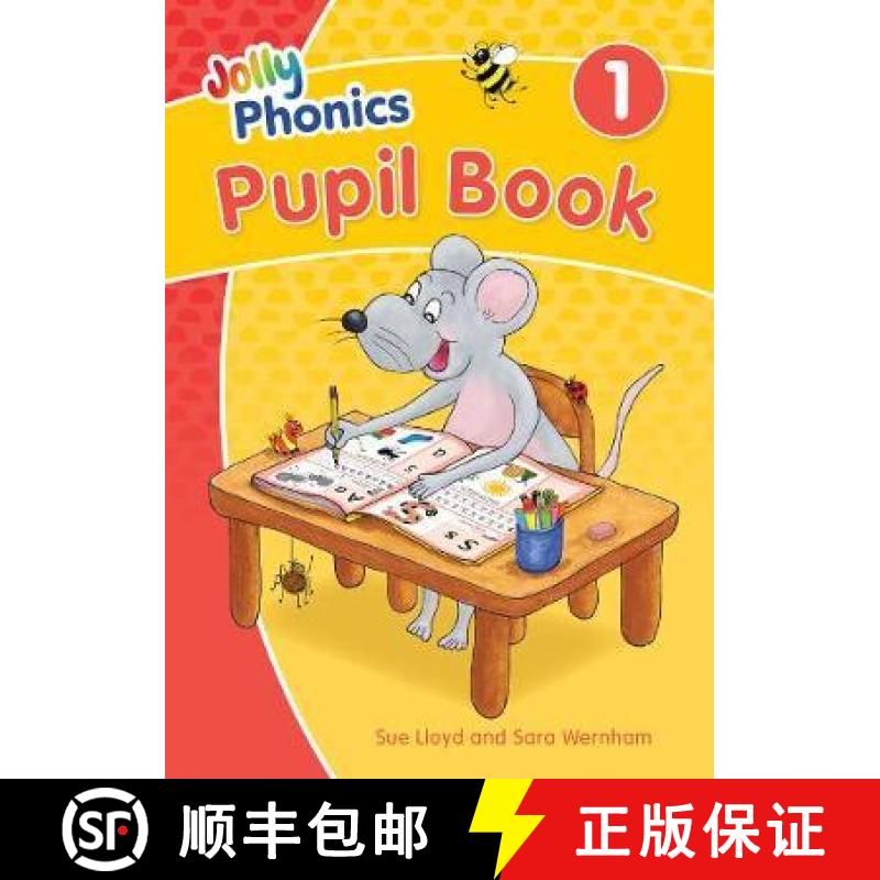 【3-4周达】Jolly Phonics Pupil Book 1 : in Precursive Letters (British English edition) [9781844147168]