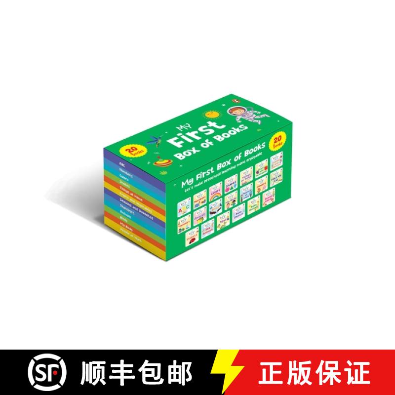 【3-4周达】My First Learning Library Boxset (20 Books) : A Boxset of 20 Illustrated Board Books | Ide... [9789815127386]