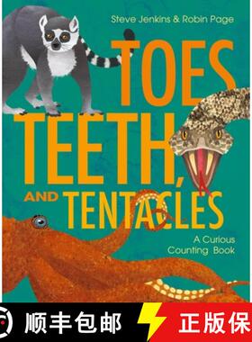 【3-4周达】Toes, Teeth, and Tentacles : A Curious Counting Book [9780316456692]
