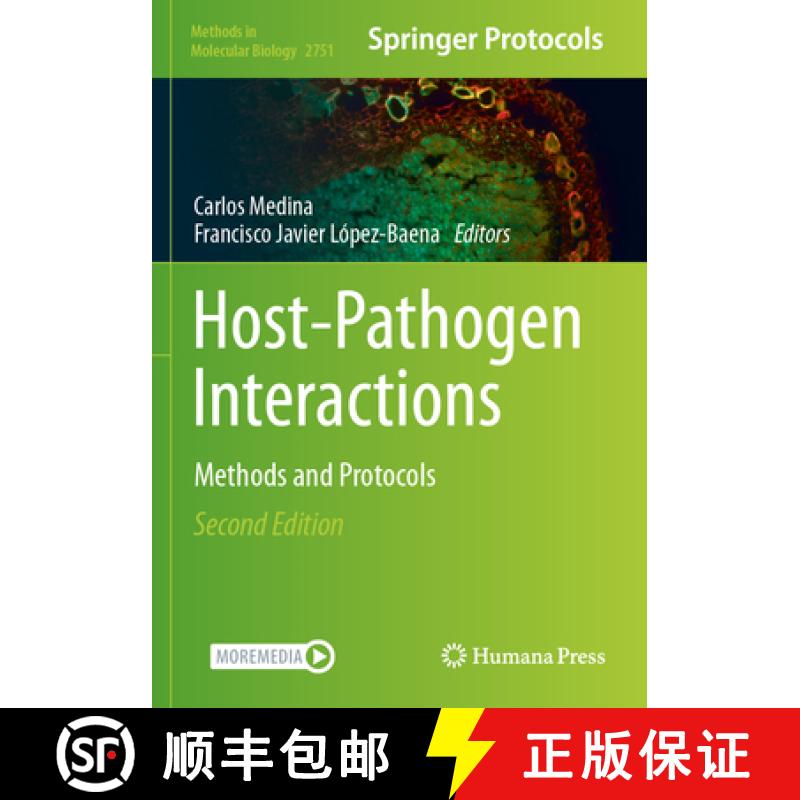 【3-4周达】Host-Pathogen Interactions: Methods and Protocols [9781071636190]