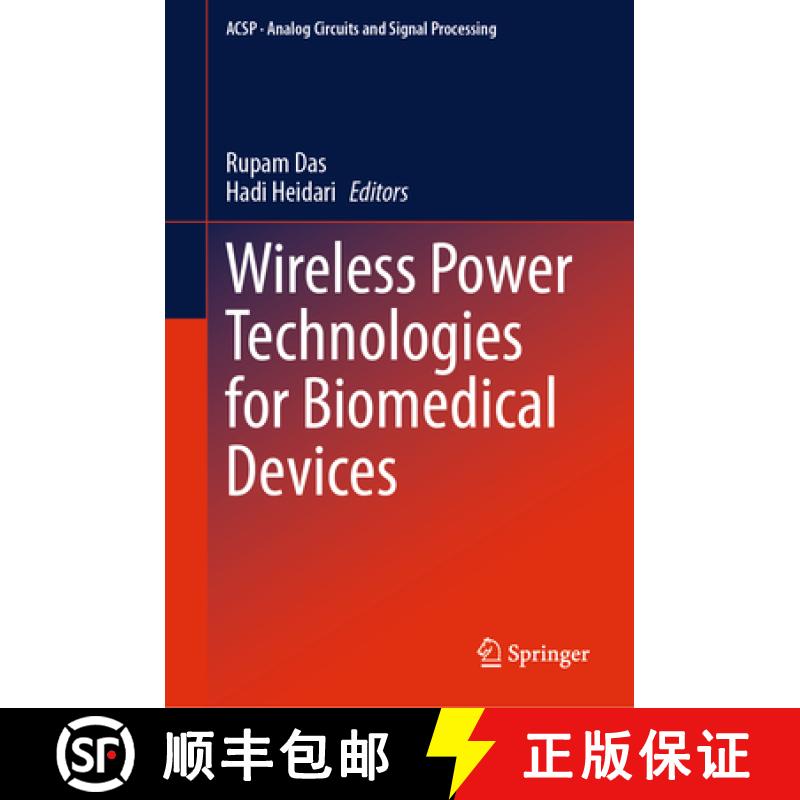 【3-4周达】Wireless Power Technologies for Implantable Medical Devices [9783031528330]