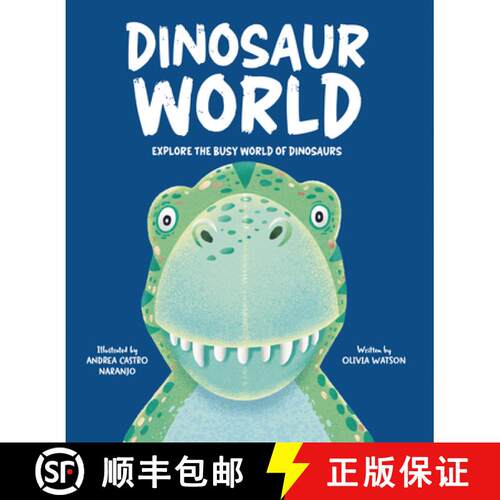 【3-4周达】精装 Dinosaur World: A Prehistoric Journey Into Life as a Busy Dinosaur [9781835690949]