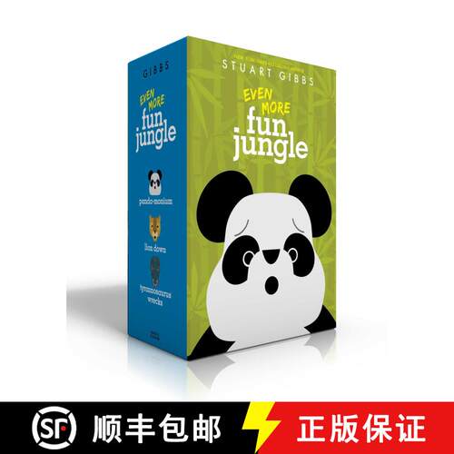 【3-4周达】精装 Even More FunJungle (Boxed Set): Panda-monium; Lion Down; Tyrannosaurus Wrecks (Boxed... [9781534467835]