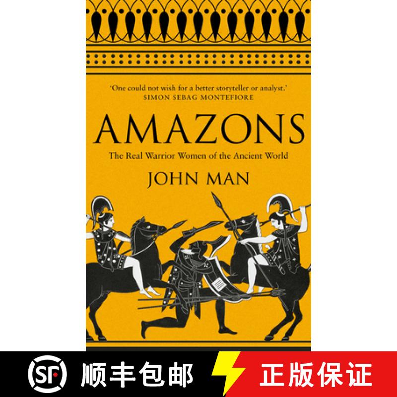 【3-4周达】Amazons : The Real Warrior Women of the Ancient World [9780552173285]