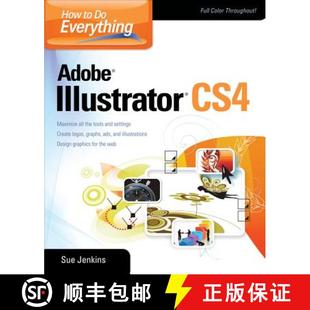 Everything 9780071603102 How CS4 Illustrator 预订 Adobe