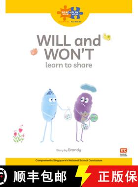【3-4周达】Read + Play Social Skills Bundle 2 Will and Won’t learn to share [9789815066319]