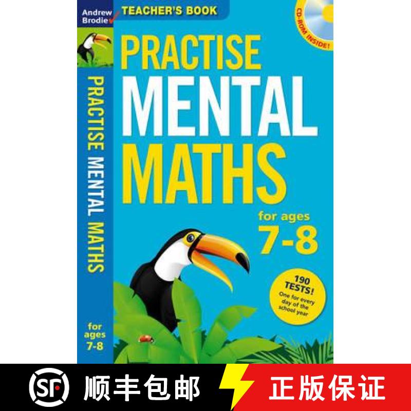 【3-4周达】Practise Mental Maths 7-8 : Teacher's Resource Book [9781408140802]