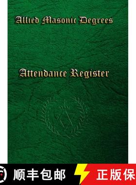 预订 Allied Masonic Attendance Register [9781471038761]