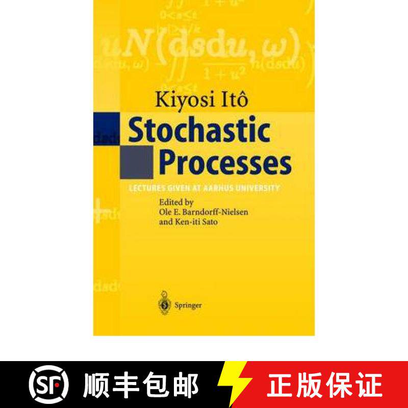【3-4周达】Stochastic Processes : Lectures given at Aarhus University [9783642058059]