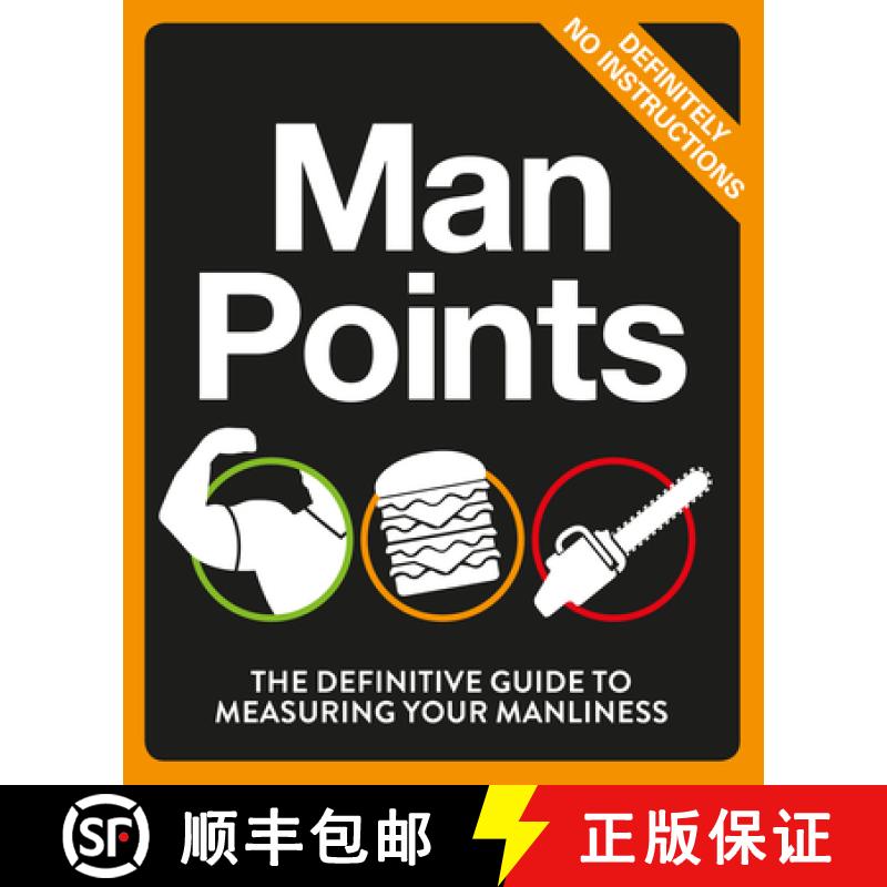 【3-4周达】Man Points : The Definitive Guide to Measuring Your Manliness [9780091959975]