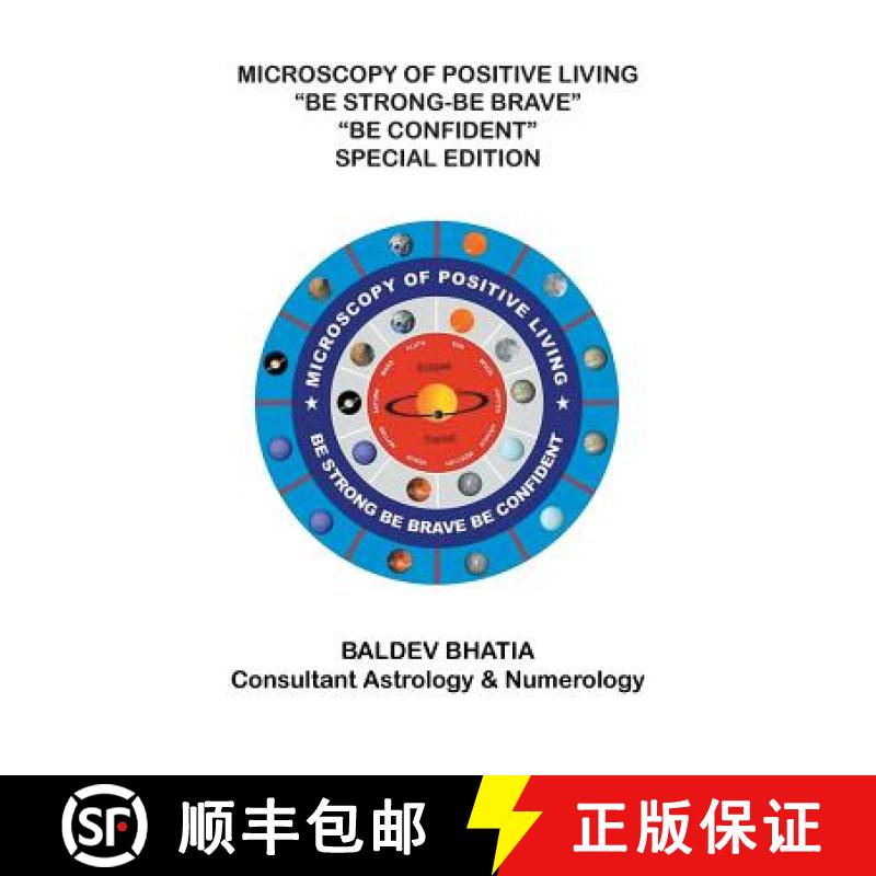 【2-3周达】Microscopy of Positive Living: Be Strong Be Brave Be Confident [9781482849424]