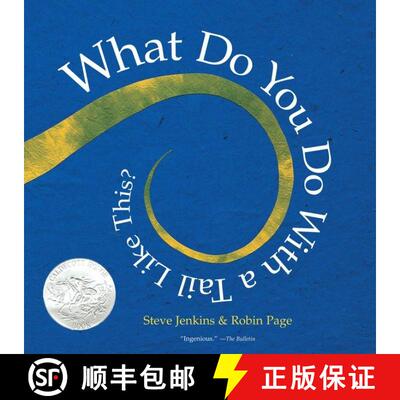 【3-4周达】What Do You Do with a Tail Like This?: A Caldecott Honor Award Winner [9780618997138]