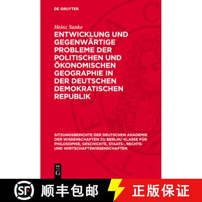 【3-4周达】精装 Entwicklung Und Gegenwärtige Probleme Der Politischen Und Ökonomischen Geographie i... [9783112725368]