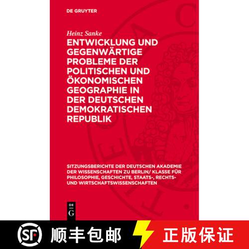 【3-4周达】精装 Entwicklung Und Gegenwärtige Probleme Der Politischen Und Ökonomischen Geographie i... [9783112725368]