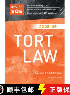 【3-4周达】Revise SQE Tort Law 2025/26: SQE1 Revision Guide [9781917183505]
