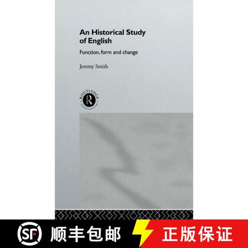 【3-4周达】精装 An Historical Study of English: Function, Form and Change [9780415132725]